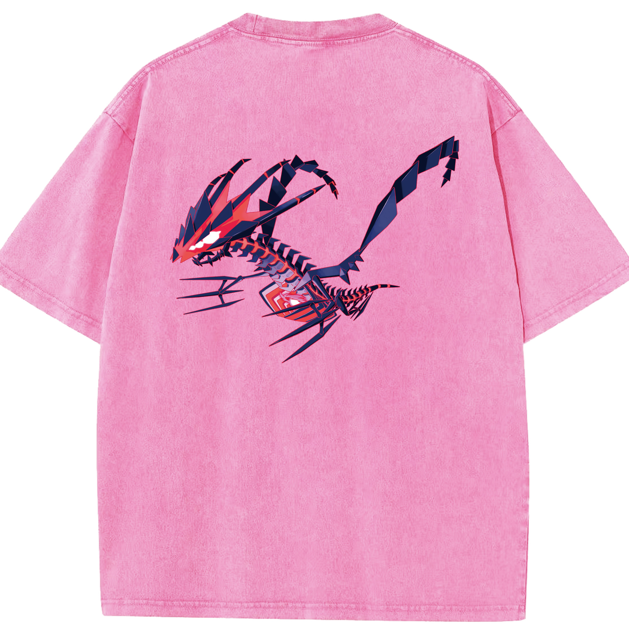 （画像用） ポケットモンスター Pokémon 綿100% ヴィンテージ風 半袖Tシャツ（背面プリント）